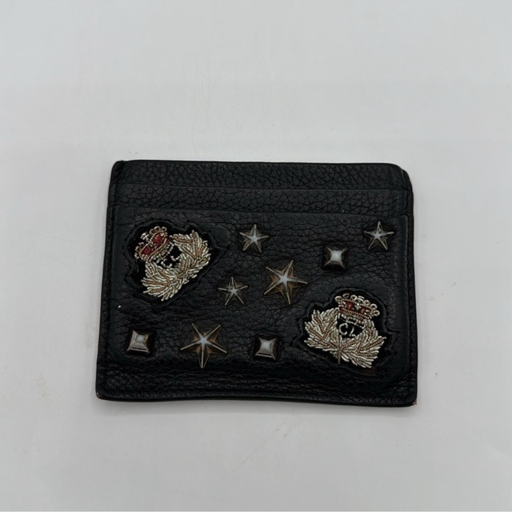 CHRISTIAN LOUBOUTIN Black Cardholder - Picture 2 of 4
